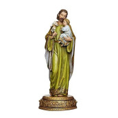 Joseph's Studio by Roman - St. Joseph and Child Jesus on Base, Heavenly Protectors, Renaissance Collection, 10.25" H, Resin and Stone, Religious Gift, Decoration, Gift Boxed