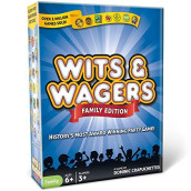 North Star Games Wits & Wagers Board Game | Family Edition, Kid Friendly Party Game and Trivia