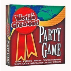 World's Greatest Party Game, Drawing Game,Charades Game,Scavenger Hunt , All three games are huge fun for the family, ages 13 and up