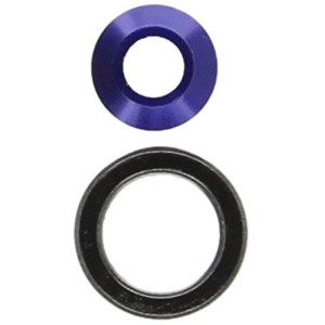 Traxxas 6893X Blue-Anodized Aluminum Bearing Adapter (with bearing)
