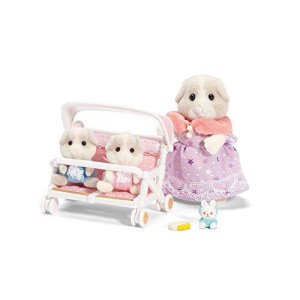 Calico Critters Patty & Padens Double Stroller
