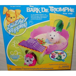 Zhu Zhu Puppies The Bark De Triomphe Play Yard Puppies Not Included!