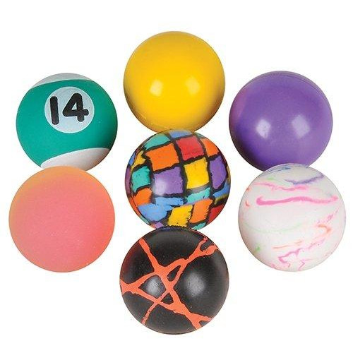 ~ 12 ~ Hi Bounce Balls ~ 27mm 1 Inch ~ New