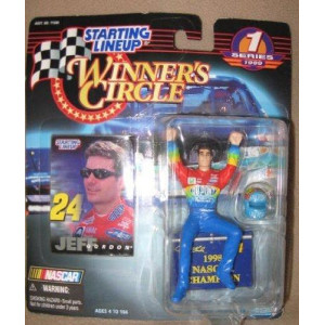 Winners Circle Starting Lineup 1 Series 1999 Jeff Gordon #24 1998 Nascar Champion