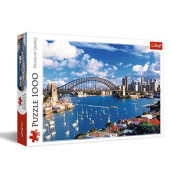 Trefl 1000 Piece Jigsaw Puzzles, Port Jackon, Syndey Australia Puzzle, Puzzle of Sydney Harbour Bridge, Adult Puzzles, 10206