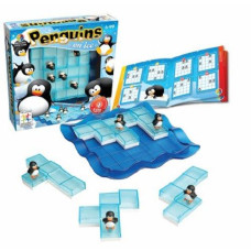 SmartGames Penguins on Ice - A Sliding Cognitive Skill-Building Puzzle Game for Ages 6 - Adult