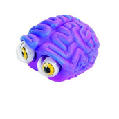 Warm Fuzzy Toys Poppin Peeper Brain Fidget Toy, 3 Inches