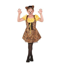 Deluxe Sassy The Tiger Child Costume (Small 4-6) by RG Costumes