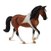 Collecta Tennessee Walking Horse Stallion, Bay Pinto