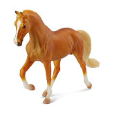 Collecta Tennessee Walking Horse Stallion, Golden Palomino Multi-colored, 6.5"L x 4.3"H