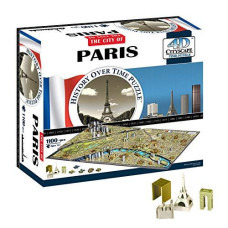 4D Cityscape Paris Time Puzzle (1100 pieces)