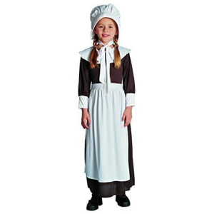 child colonialPilgrim girl costume