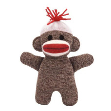 Schylling Sock Monkey Baby - Brown