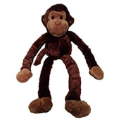 Large Hanging Hook and Loop Hand Stuffed Animal Plush Monkey by Adventure Planet
