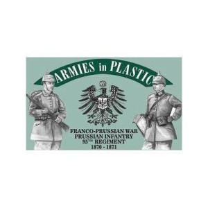 Franco-Prussian War 1870-1871 Prussian Infantry 95th Regiment (18) 1/32 Armies in Plastic