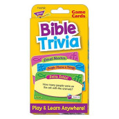 Trend Enterprises Bible Trivia Flash Cards