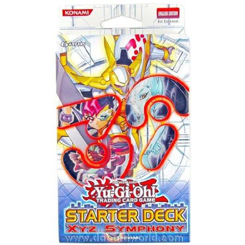 YuGiOh! 2012 XYZ Symphony Starter Deck (45 Yu-Gi-Oh! Cards Per Deck) (Theme D...