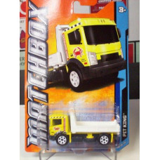 Matchbox 2012 Pit King 15/120, Yellow and White