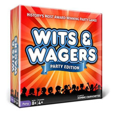 North Star Games Wits & Wagers Board Game | Party Edition, Kid Friendly Party Game and Trivia