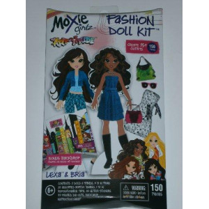 Moxie Girlz Art-titude Fashion Doll Kit Lexa & Bria Design