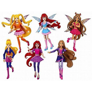 Winx Exclusive Transformation Collection 3.75" Small Doll 6 Pack