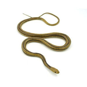 MameJo Lifelike Rubber Replica Yellow Rat Snake 48" Action Figure