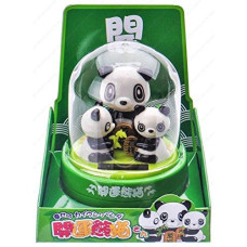 M.V. Trading Solar Bobble Head Toy Figure, Panda Family
