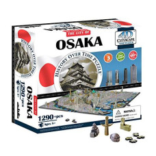 4D Cityscape Osaka Japan Puzzle