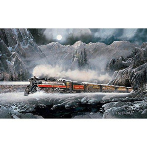Bits and Pieces-Alberta Bound - 1000 Piece Glow-in-The-Dark Jigsaw Puzzle