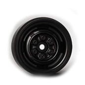 G-made 70104 1.9 VR01 Beadlock Wheels, Black (2)