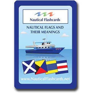 Nautical Flashcards - Nautical Flags & Their Meanings for Boating & Sailing