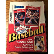 1990 Donruss Baseball Card Wax Pack Box (36 Count)