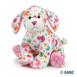 Webkinz Sweetheart Pup with Trading Cards