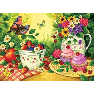 Cupcakes for Two 500 pc Jigsaw Puzzle