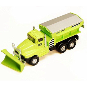 Playmaker Toys MA-9915D Show PLOW Trucks (Green)