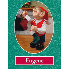 Zims 10" The Elves Themselves Eugene Collectible Christmas Elf Figure