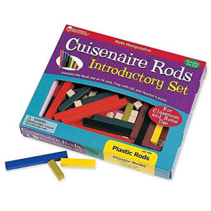Learning Resources Cuisenaire Rods Intro Set 74/Pk Plastic