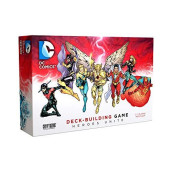 DC Deck-Building Game: Heroes Unite- Play as Hawkman, Nightwing,and Bat Girl from the DC Multiverse- Super Hero Board Game- For 2 to 5 Players - Ages 15+