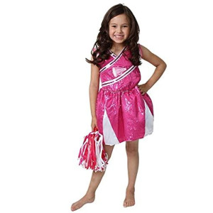 Hot Pink Cheerleader Costume - Size 2-4