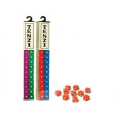 Tenzi 2 Pack for 8 Players - Assorted Colors - 8 Sets of Ten Dice