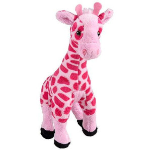 Rhode Island Novelty Pink Giraffe Plush | 11 Inches Long (1-Unit)