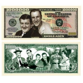 Abbott and Costello Million Dollar Bill with Bill Protector