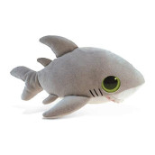 Puzzled Big Eye Shark Plush, 6"