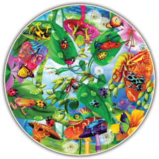 Round Table Puzzle - creepy critters (500 Piece)
