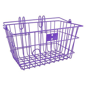 SUNLITE Wire Lift-Off Front Basket, Purple
