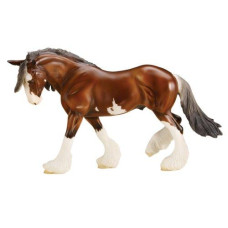 Breyer Traditional Series SBH Phoenix Clydesdale Horse | Model Horse Toy | 13.75" x 8.75" | 1:9 Scale | Model #1716