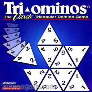 Tri Ominos; The Classic Triangular Domino Game; Plus Bonus Game for Kids