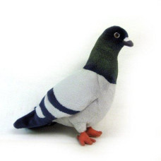 Adore 10" Rocky The Pigeon Plush Stuffed Animal Toy