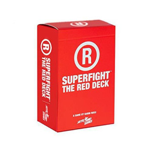 Superfight Red Deck: 100 Horribly Offensive Cards for the Game of Absurd Arguments, Hilarious Expansion Deck for Adults, 3 or More Players, Ages 18 and Up