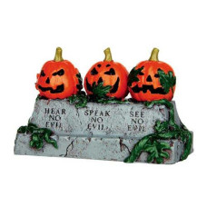 Lemax Spooky Town Evil Pumpkins # 44750